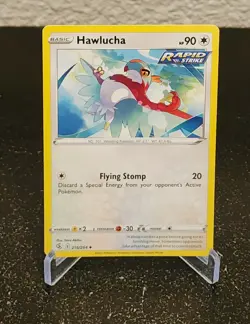 Pokemon TCG Hawlucha Fusion Strike 216/264 Regular Uncommon - Image 1