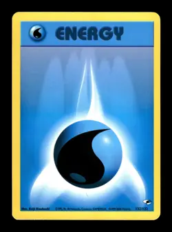 6-02-08 PWE pokemon unplayed . 2000 nintendo gym heroes energy #132/132 - Image 1