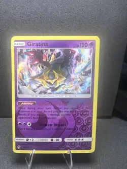 Giratina 97/214 Reverse Holofoil | Pokemon Sun & Moon Lost Thunder | NM - Image 1