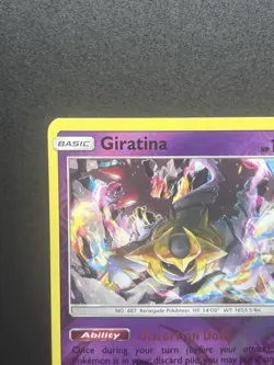 Giratina 97/214 Reverse Holofoil | Pokemon Sun & Moon Lost Thunder | NM - Image 2