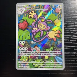 Ambipom 107/094 Pokemon TCG Me02: Phantasmal Flames Illustration Rare - Image 1