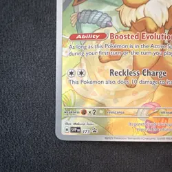Pokemon Eevee Sv: Scarlet & Violet Promo 173 Holo Full Art 50HP Basic - Image 3