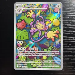 Ambipom 107/094 Pokemon TCG Me02: Phantasmal Flames Illustration Rare (b) - Image 1