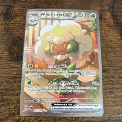 Pokemon Whimsicott ex White Flare Special Illustration Rare 165/086 - Image 1