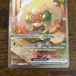 Pokemon Whimsicott ex White Flare Special Illustration Rare 165/086 - Image 3