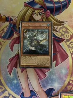 Yu-Gi-Oh! Mirror Mage of the Ice Barrier BLTR-EN007 Secret Rare 1st Ed NM - Image 1