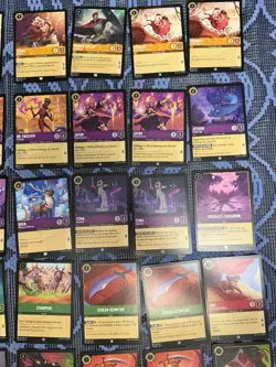 Lot of 64 | Disney Lorcana cards. The First Chapter 1 (used decent shape) - Image 3