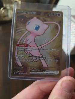 Pokemon TCG Mew ex 205/165 Metal Promo Card! NM Condition! See Description! - Image 1