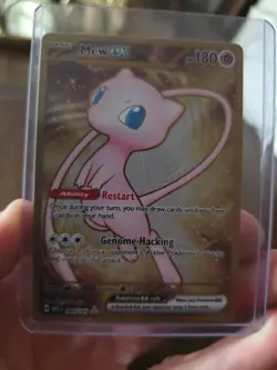 Pokemon TCG Mew ex 205/165 Metal Promo Card! NM Condition! See Description! - Image 5