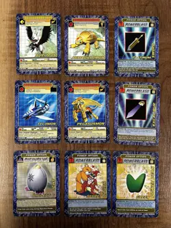 Vintage Digimon Card Lot (22 Cards) 2000–2001 Bandai | Mega, Champion, Armor - Image 1