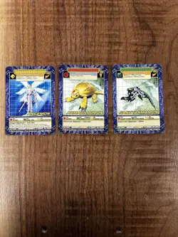 Vintage Digimon Card Lot (22 Cards) 2000–2001 Bandai | Mega, Champion, Armor - Image 3