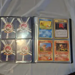 (56) VINTAGE 1996 JAPANESE NINTENDO POKEMON CARDS - AS IS, In Binder - Image 3