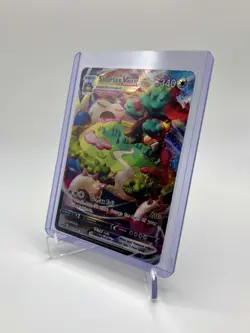 Snorlax VMAX Pokemon Card Rare Holofoil TCG Trading Card Game - Image 3