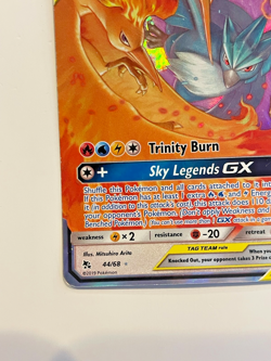 Moltres & Zapdos & Articuno GX 44/68 Hidden Fates Holo Pokemon Card - Image 5