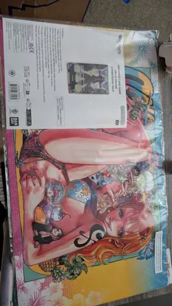 One Piece Official Playmat Nami + Usopp CARD Limited Edition Vol.3 ENGLISH NEW - Image 1