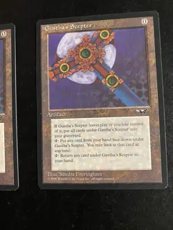 MTG - NM - 1 X Gustha's Scepter - Alliances - Image 1