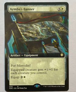 MTG - Kemba's Banner - Extended Art - NM - Phyrexia: All Will Be One - Image 1