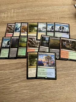 Lot Of MTG Rare Lands - Image 1