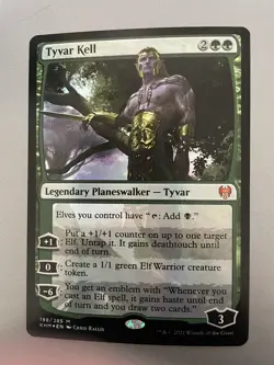 Tyvar Kell FOIL Magic the Gathering MTG Kaldheim Elf Lorwyn - Image 1