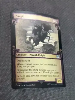Magic the Gathering TCG: Nazgul (Showcase Scroll, 0723) Lord of the Rings - Foil - Image 4