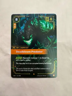Riftbound Origins - Deadbloom Predator - OGN 161/298 - ENGLISH - FOIL - Image 1
