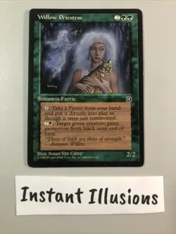 LP Willow Priestess Homelands Mtg Tcg - Image 1