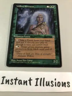 LP Willow Priestess Homelands Mtg Tcg - Image 2