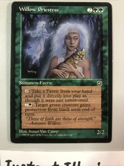 LP Willow Priestess Homelands Mtg Tcg - Image 3