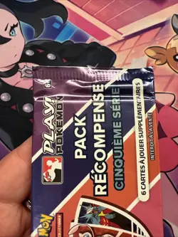Booster De Cartes Pokemon Play Pack Recompense Cinquieme Serie Francais Vf Fr - Image 2
