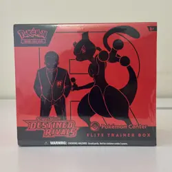 Pokemon Center Destined Rivals ETB Elite Trainer Box - BRAND NEW & SEALED - Image 1