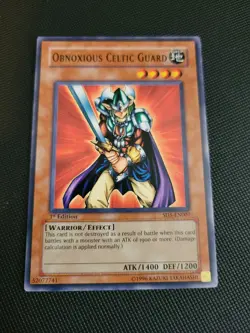 Obnoxious Celtic Guard SD5-EN007 Warrior's Triumph 1st Edition Common - Image 1