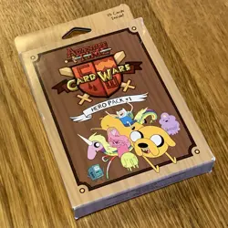 Adventure Time Card Wars HERO PACK #1 - Cryptozoic Entertainment 2014 SEALED - Image 1