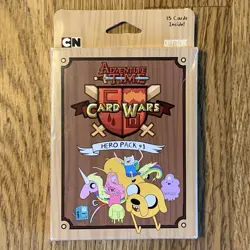 Adventure Time Card Wars HERO PACK #1 - Cryptozoic Entertainment 2014 SEALED - Image 2