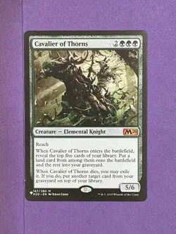 Cavalier of Thorns - The List 167 - Regular Mythic Pack Fresh Card Condition MTG - Image 1