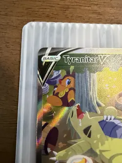 Pokemon TCG Tyranitar v Full Art Holo Rare Alternate Card 155/163 Battle Styles - Image 5