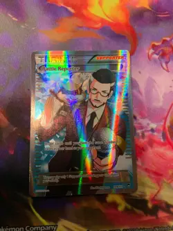 Pokemon Card Battle Reporter 109/111 XY Furious Fists Ultra Rare TCG - Image 1