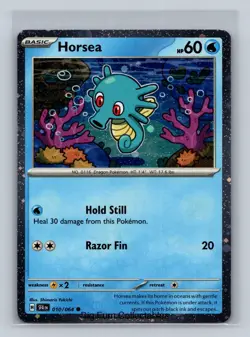 Horsea - (Cosmos Holo) Promo Miscellaneous Cards & Products 010/064 NM Free Shi - Image 1