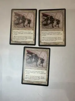 3x Tireless Tribe Odyssey Regular MTG Magic The Gathering NM - Image 1