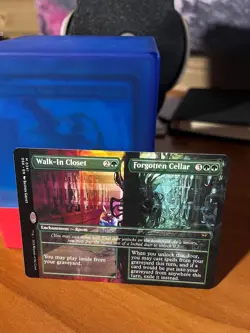 MTG Walk-In Closet /Forgotten Cellar (Borderless) Duskmourn: House of Horror NM - Image 1