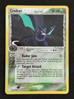 Pokemon - Crobat 2/113 Holo Delta Species MP - Image 1