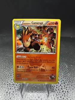 TEAM MAGMA'S CAMERUPT 2/34 DOUBLE CRISIS HOLO RARE POKEMON TCG NM - Image 1
