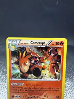 TEAM MAGMA'S CAMERUPT 2/34 DOUBLE CRISIS HOLO RARE POKEMON TCG NM - Image 3