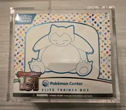 151 Pokemon Center Elite Trainer Box (ETB) Factory Sealed Case Included - Image 1