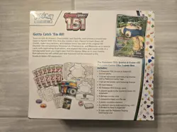 151 Pokemon Center Elite Trainer Box (ETB) Factory Sealed Case Included - Image 3
