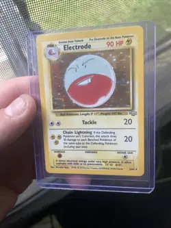 Pokemon TCG Electrode Jungle 2/64 Holo Unlimited Holo Rare - Image 1