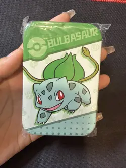 Bulbasaur Pokemon Chinese Exclusive Damage Counter Storage mini tin Box - Image 1