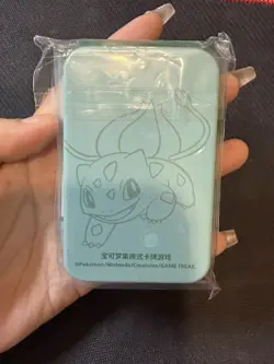 Bulbasaur Pokemon Chinese Exclusive Damage Counter Storage mini tin Box - Image 2