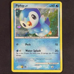 2007 Pokemon Diamond & Pearl PR Promo #DP03 Piplup Holo - Image 1