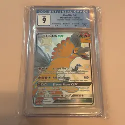 Pokemon TCG Ho-Oh GX Shiny (SV50/SV94) Hidden Fates (Graded CGC 9) Mint - Image 1