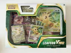 Pokemon TCG Leafeon V STAR Special Collection SEALED - Image 1